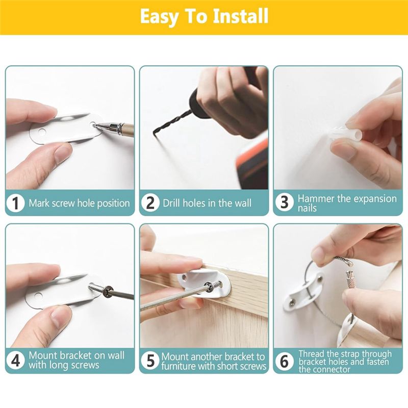 A84F-Furniture Anchors For Bab - Earthquake Anchor Strap review and price