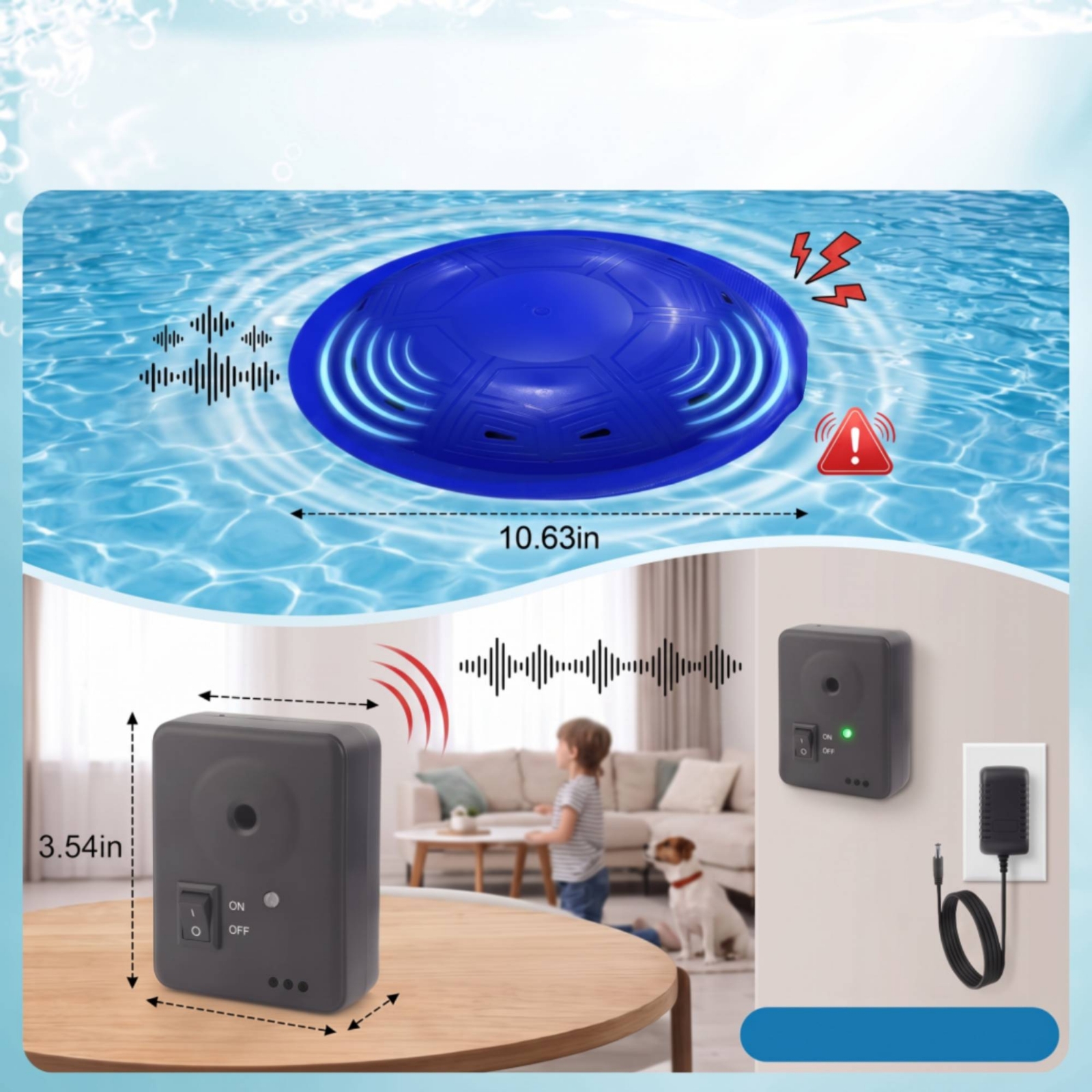 Pool Safety Alarm with Indoor  - Pool Alarm Float review and price