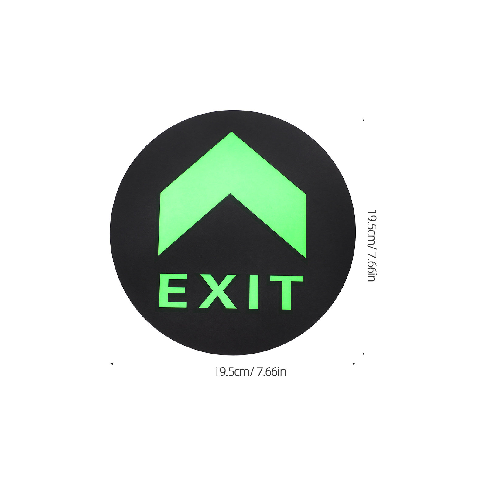 5Pcs Glow in The Dark Exit Sig - Emergency Exit Sign review and price