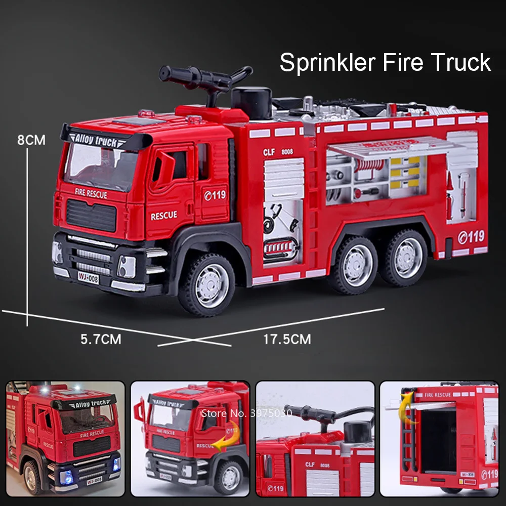 1/32 Fire Engine Car Toy Model - Fire Escape Ladder review and price