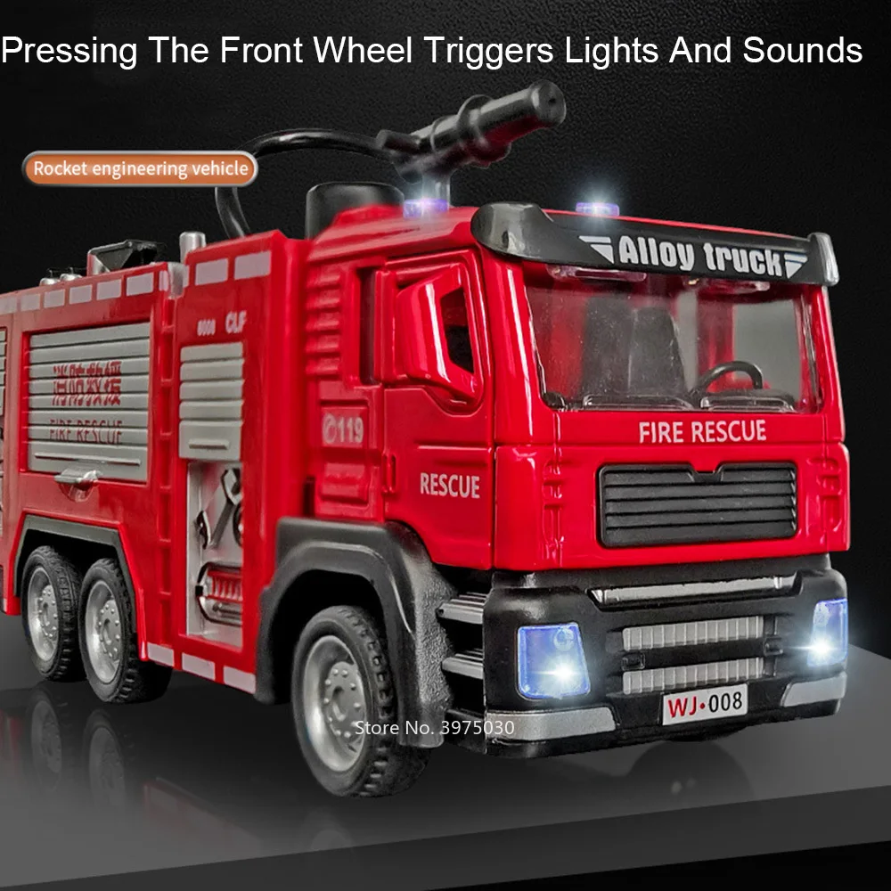 1/32 Fire Engine Car Toy Model - Fire Escape Ladder review and price