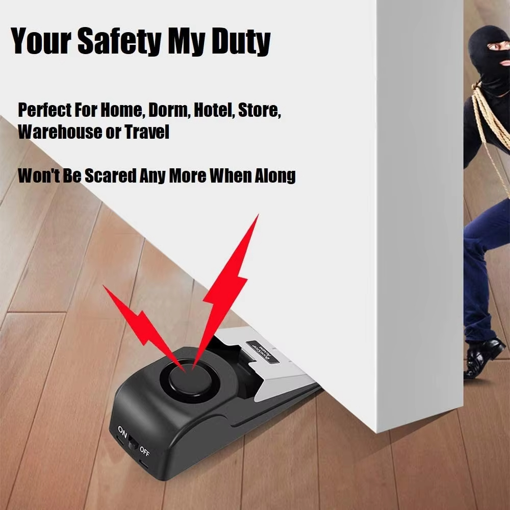 120db Wireless Stainless Steel - Door Stop Alarm review and price