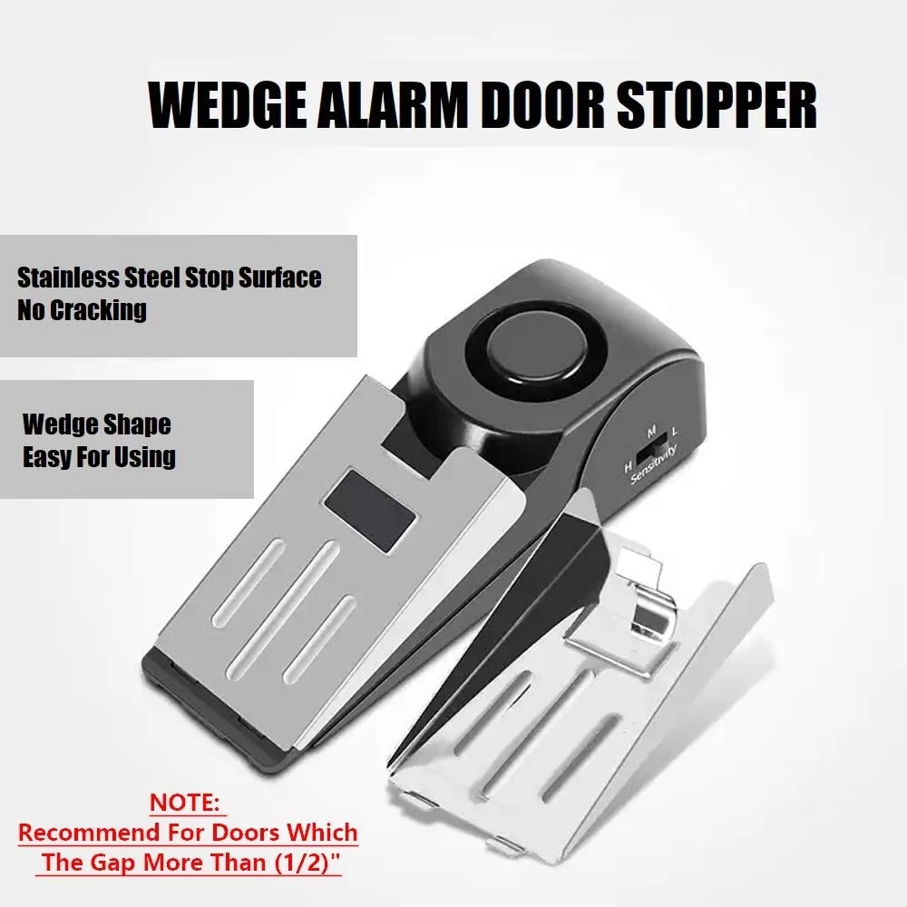120db Wireless Stainless Steel - Door Stop Alarm review and price