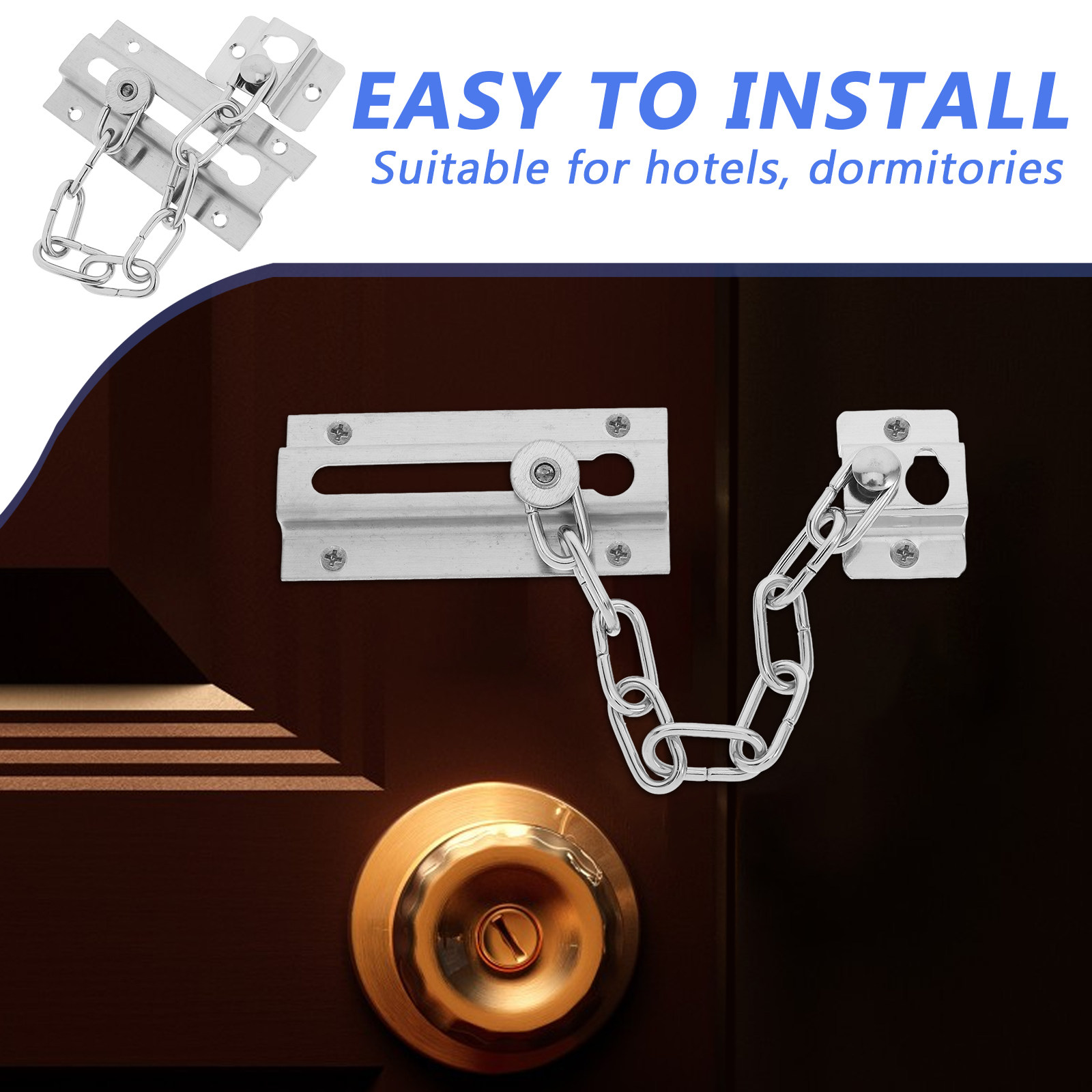 Door Chain Lock Stainless Stee - Security Chain Door review and price
