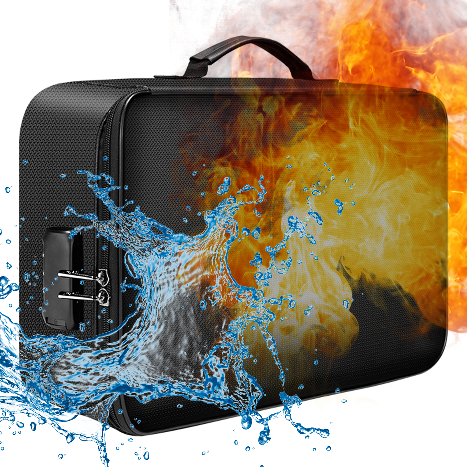 Fireproof Document Bag with Lo - Fire Safe Document review and price