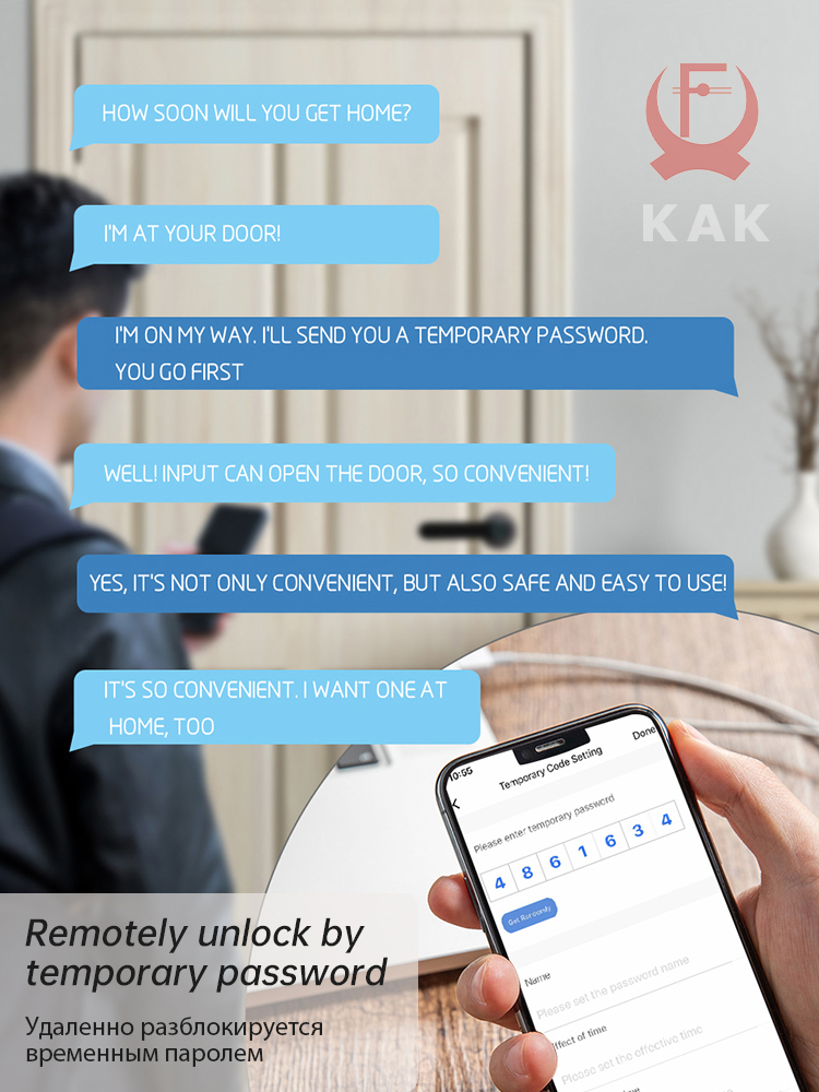 KAK Smart Fingerprint Door Loc - Security Chain Door review and price