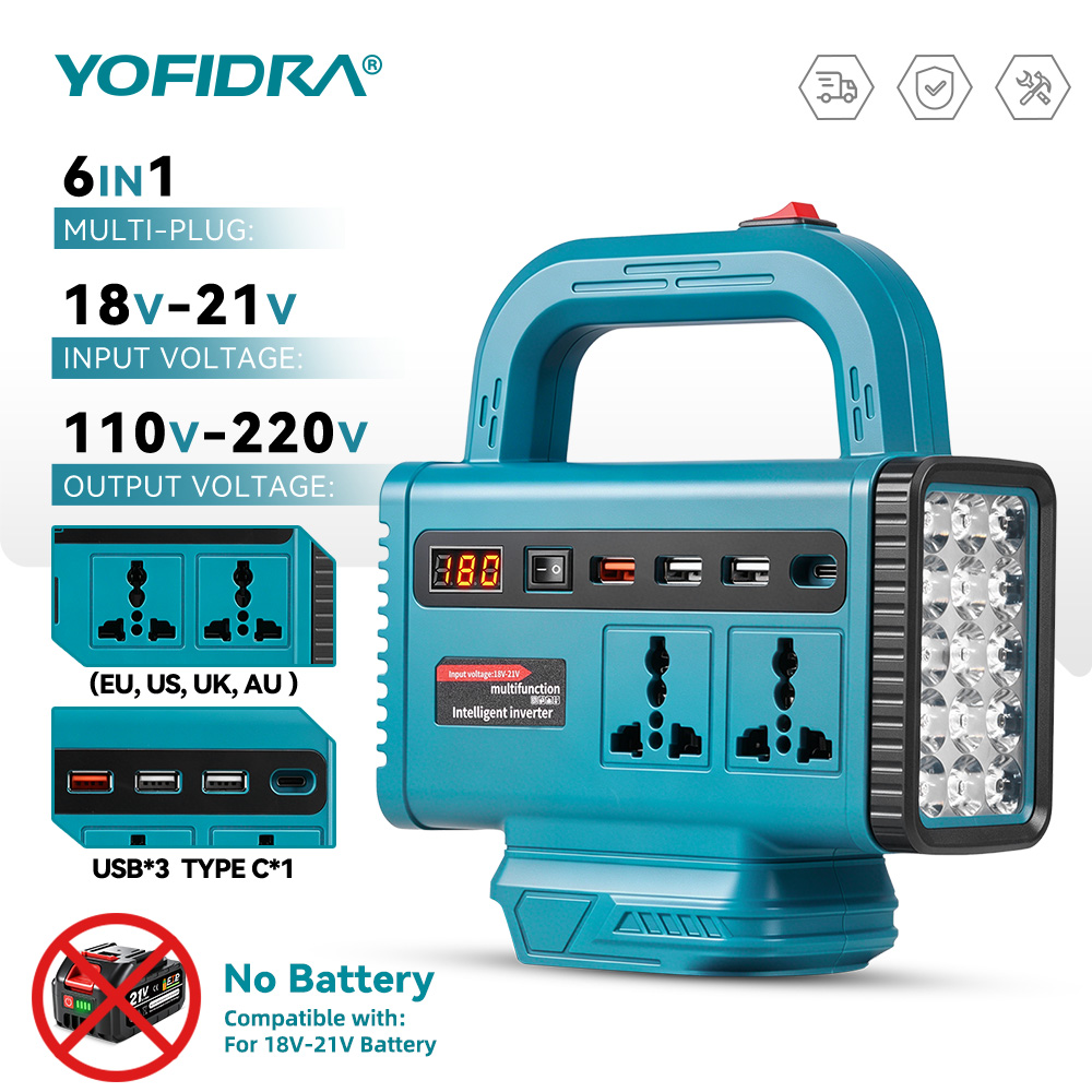 YOFIDRA 220V Portable Power In - Power Outage Light review and price