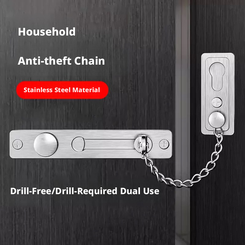 Stainless Steel Anti-Theft Doo - Security Chain Door review and price