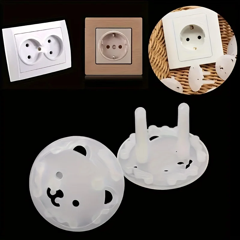 10pcs Bear EU Power Socket Ele - Outlet Cover Baby review and price