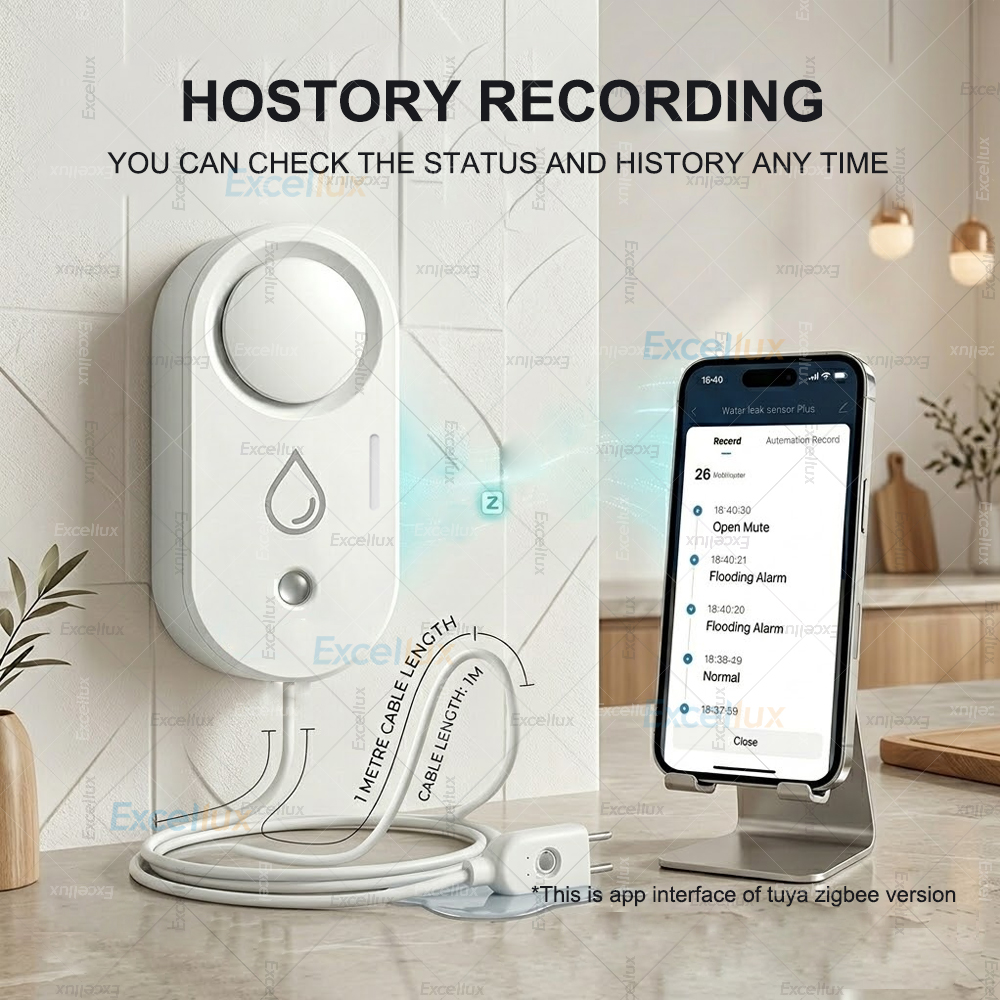 Smart Water Leak Sensor ZigBee - Water Alarm Sensor review and price