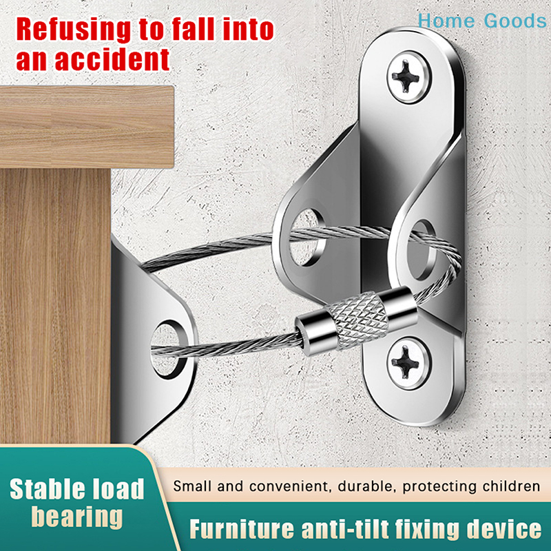 1Set Furniture Anchors Anti Ti - Earthquake Anchor Strap review and price
