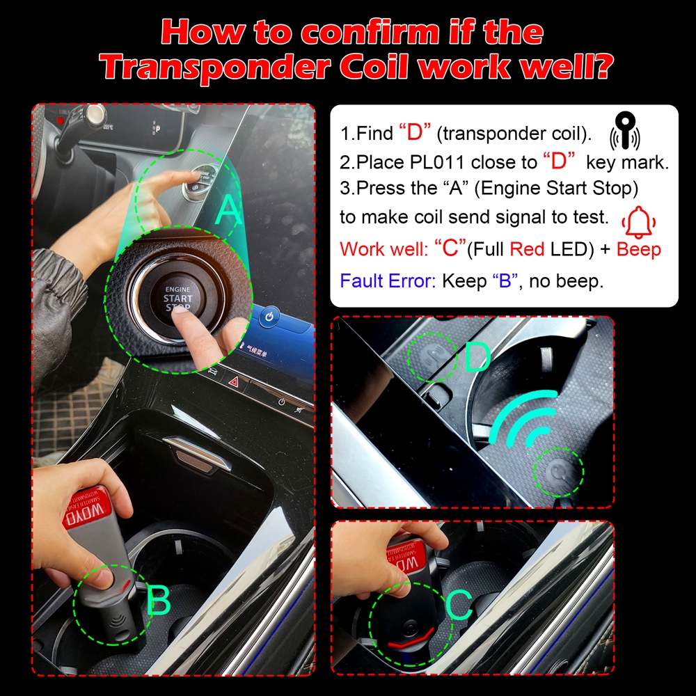 PKE LF Tester, Automotive Tran - Co Detector Plug review and price