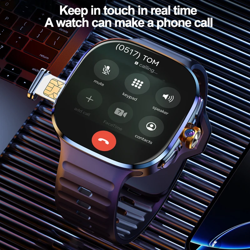 New Large Screen Smartwatch 4G - Window Lock Bar review and price