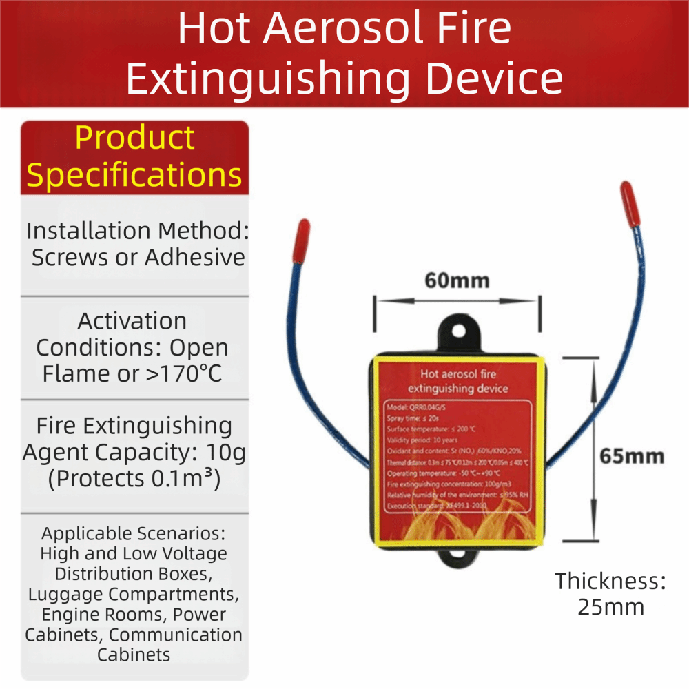 Dual-Line Design Flame Retarda - Fire Extinguisher Small review and price