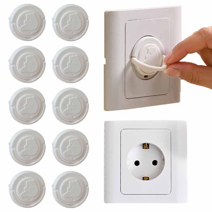 5/10pcs Baby Electrical Safety - Outlet Cover Baby review and price