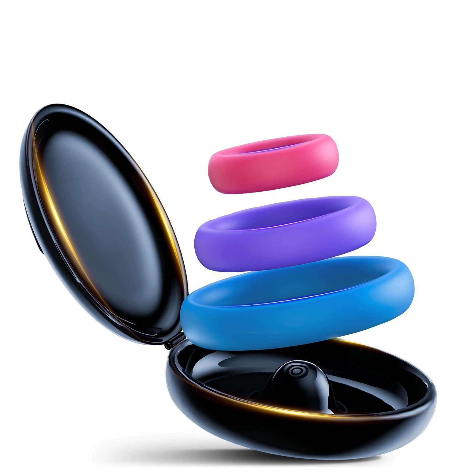 3pcs Silicone Cock Ring With P - Medicine Cabinet Lock review and price