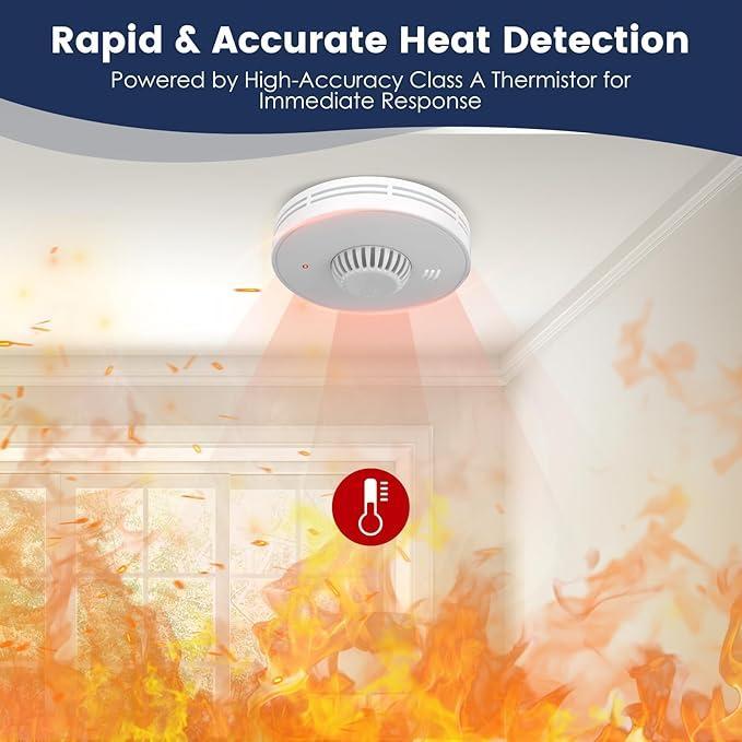 Wireless Interlinked Smoke and - Smoke Detector Interconnected review and price